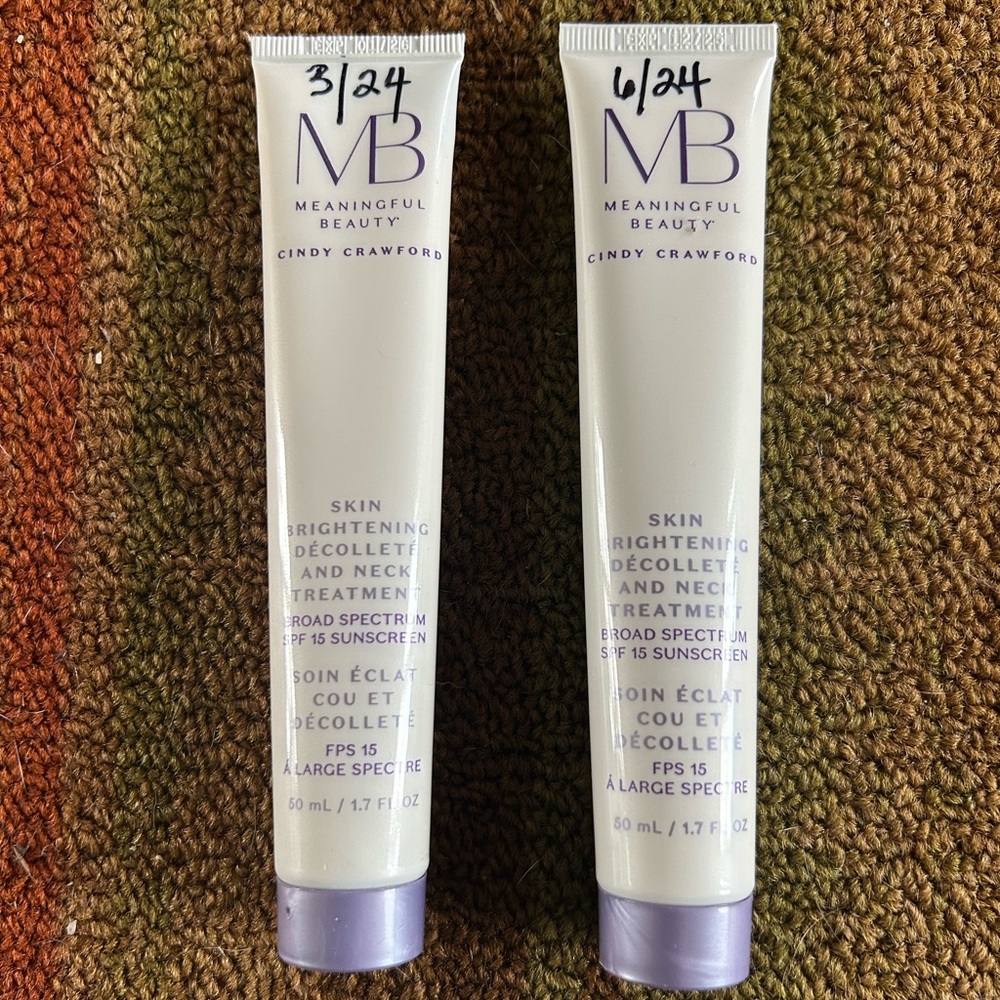 Meaningful Beauty Skin Brightening Decollete & Neck Treatment  - Set of 2